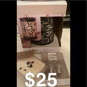 Wax Warmer with wax & bulbs